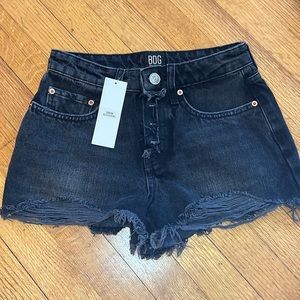 BDG urban outfitters black jean shorts